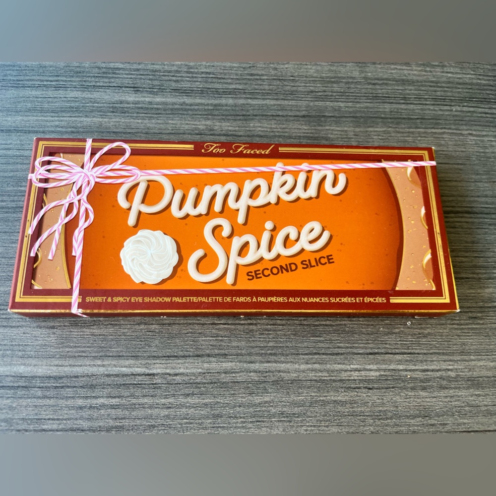 New Too Faced 🎭 Pumpkin Spice Second Slice 🥧